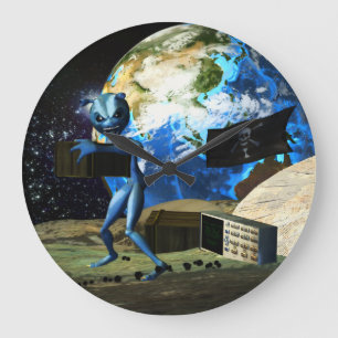 Grande Horloge Ronde Pirate de Mothership