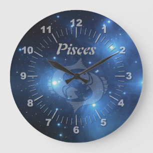 Grande Horloge Ronde Pistes transparentes