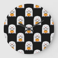 Pixel art fantôme : Halloween motif