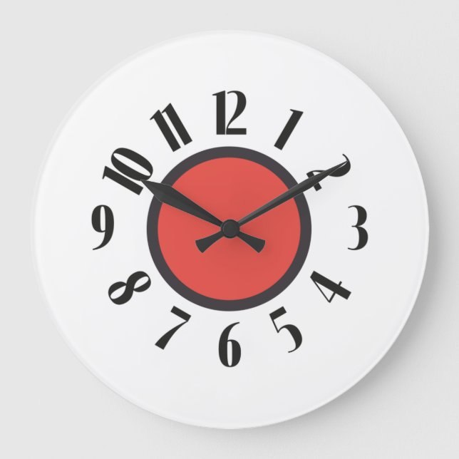 Grande Horloge Ronde PIXELAT PREMIÈRE SÉRIE LEX par masanser (Recto)