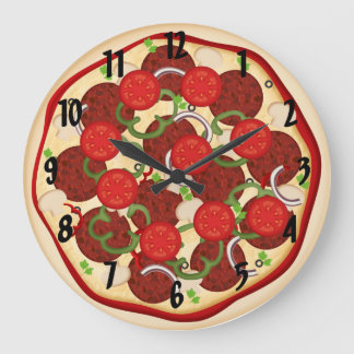 Grande Horloge Ronde Pizza Supreme