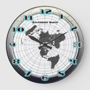 Grande Horloge Ronde Plan Map of the World