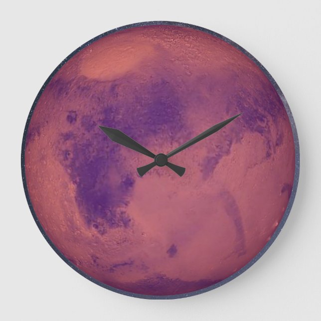 Grande Horloge Ronde Planète Mars (Recto)