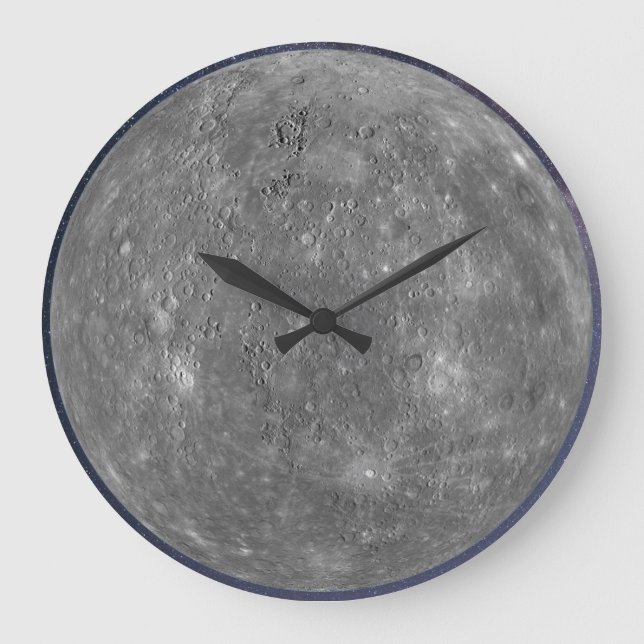 Grande Horloge Ronde Planète Mercure (Recto)