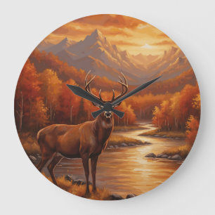 Grande Horloge Ronde Planificateur