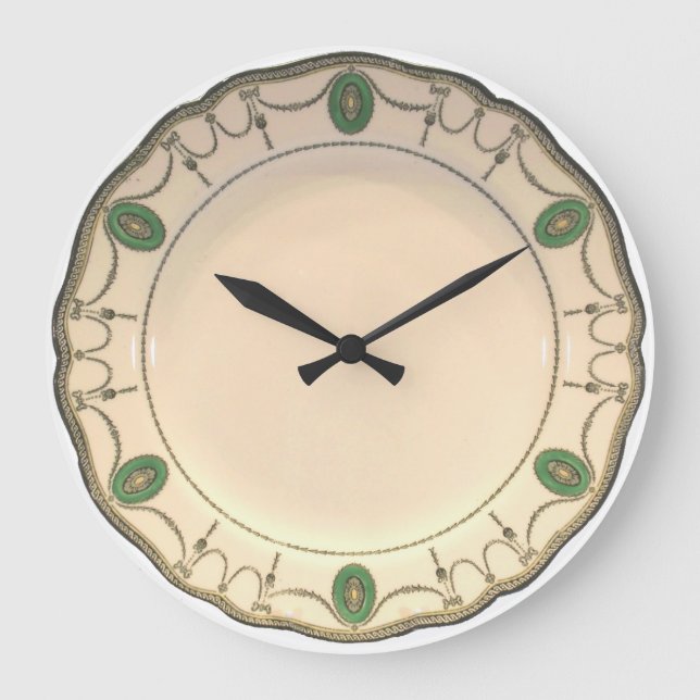 Grande Horloge Ronde Plaque Chine 1 (Recto)