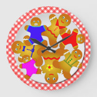 Plat rouge de nappe de guingan des bonhommes en