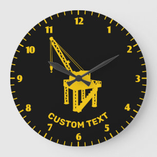 Grande Horloge Ronde Plateforme de construction