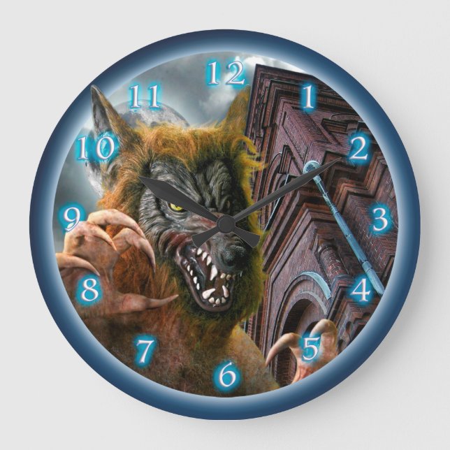 Grande Horloge Ronde Pleine lune Werewolf (Recto)