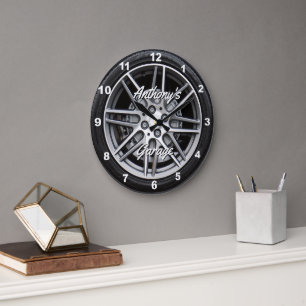 Grande Horloge Ronde Pneu de voiture de performance personnalisée