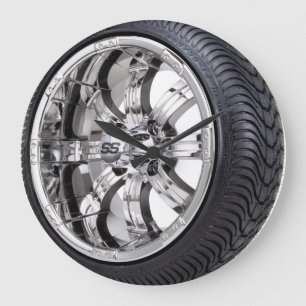 Grande Horloge Ronde pneu et jante