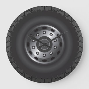 Grande Horloge Ronde Pneumatiques pour camions MONSTER #1