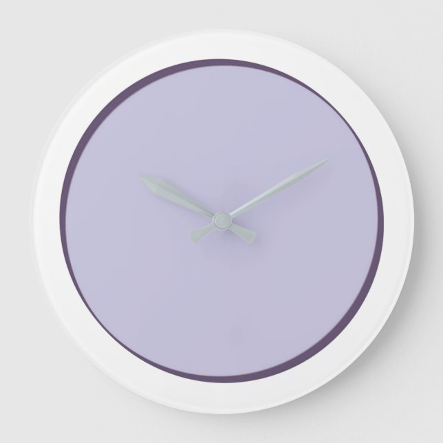 Grande Horloge Ronde Point Lilac (Recto)