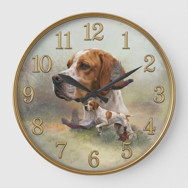 Grande Horloge Ronde Pointer Anglais (Recto)