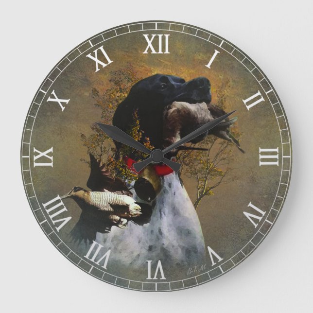 Grande Horloge Ronde Pointer Anglais  (Recto)