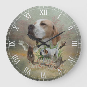 Grande Horloge Ronde Pointeur Anglais