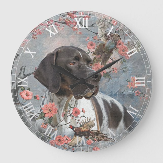 Grande Horloge Ronde Pointeur Anglais  (Recto)