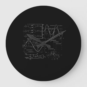 Grande Horloge Ronde Poison de l'électricité