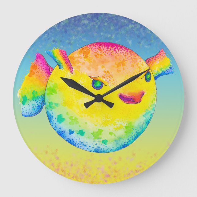 Grande Horloge Ronde Poisson (Recto)