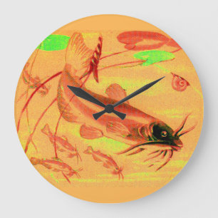 Grande Horloge Ronde poisson