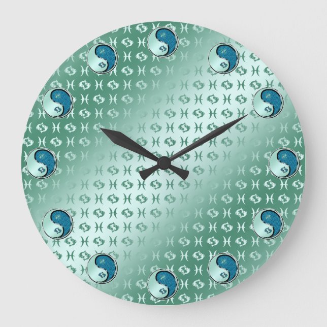 Grande Horloge Ronde Poissons (Recto)