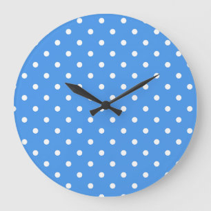 Grande Horloge Ronde Polka dot