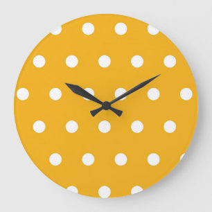 Grande Horloge Ronde Polka dot
