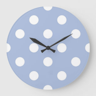 Grande Horloge Ronde Polka dot