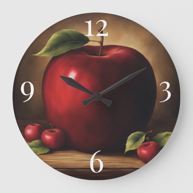 Grande Horloge Ronde Pommes (Recto)
