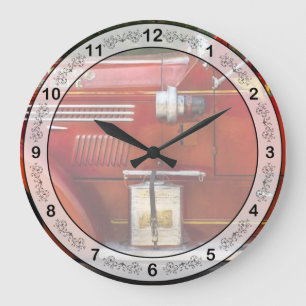 Grande Horloge Ronde Pompier - Service des incendies de Garwood