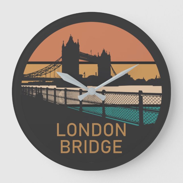 Grande Horloge Ronde Pont de Londres (Recto)