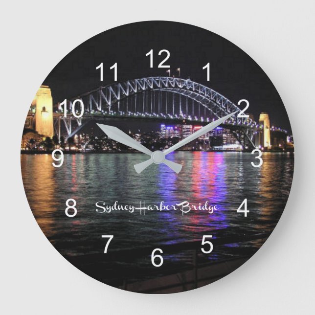 Grande Horloge Ronde Pont de Sydney Harbor (Recto)