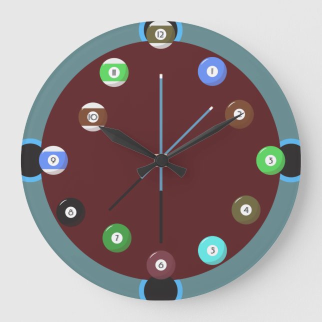 Grande Horloge Ronde Pool Clock (Recto)