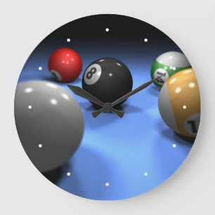 Grande Horloge Ronde Pool table