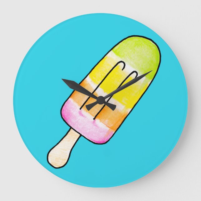 Grande Horloge Ronde Popsicle (Recto)