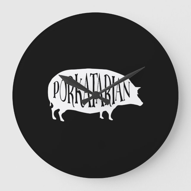 Grande Horloge Ronde Porkatarian Vintage (Recto)