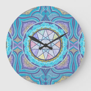 Grande Horloge Ronde Portail de géométrie céleste