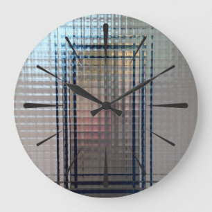 Grande Horloge Ronde Portes vitrées