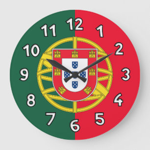 Grande Horloge Ronde Portugal flag