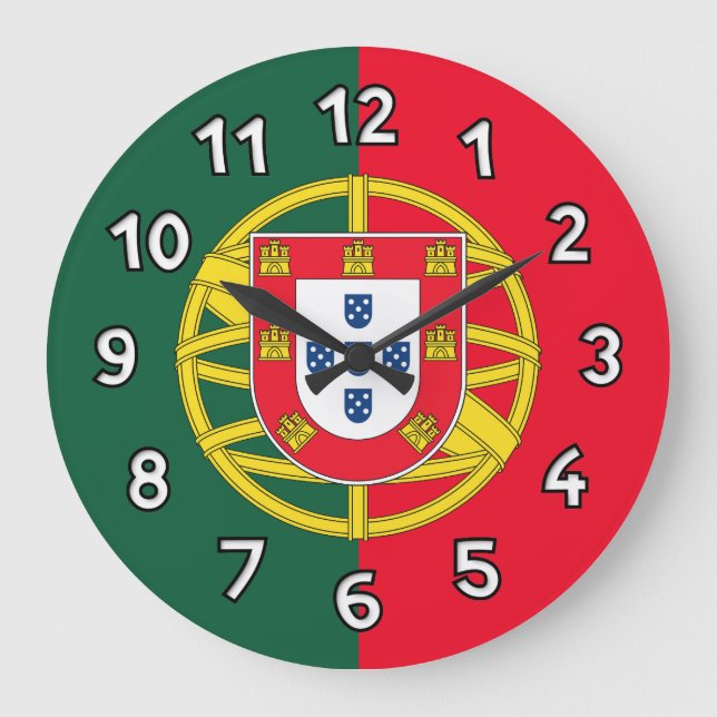 Grande Horloge Ronde Portugal flag (Recto)