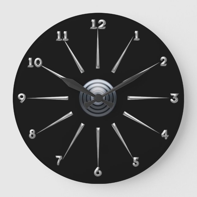 Grande Horloge Ronde Post Industrial (Recto)