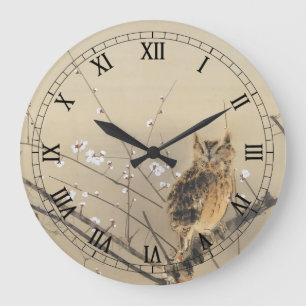 Grande Horloge Ronde Premières fleurs de prunier par Nishimura Goun, Hi