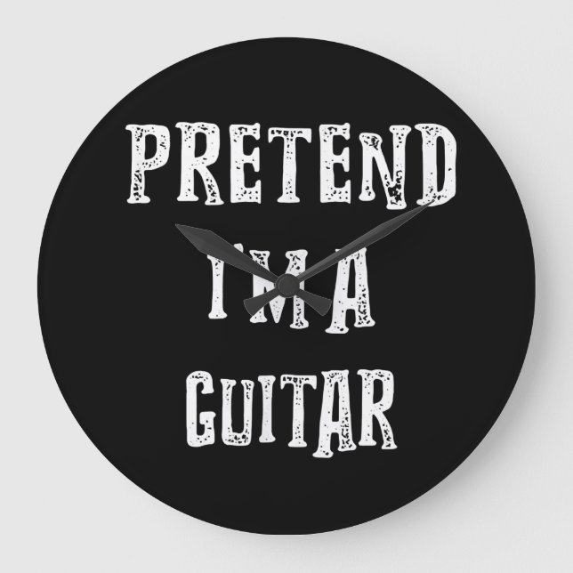 Grande Horloge Ronde Pretend I'm (Recto)