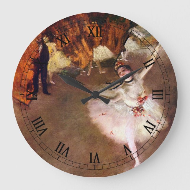 Grande Horloge Ronde Prima Ballerina, Rosita Mauri par Edgar Degas (Recto)