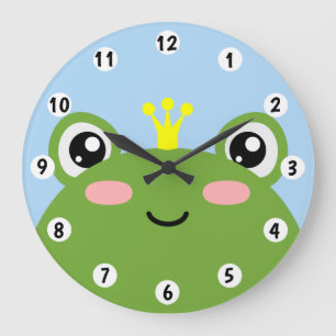 Grande Horloge Ronde Prince de grenouille