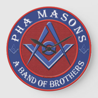 Grande Horloge Ronde Prince Hall Masons