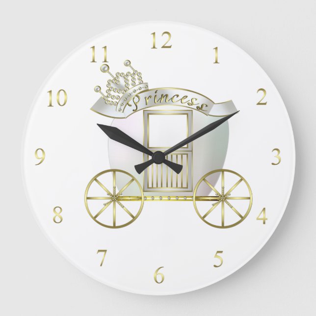 Grande Horloge Ronde Princesse Carriage (Recto)
