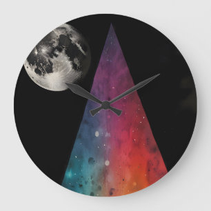 Grande Horloge Ronde Prisme lunaire