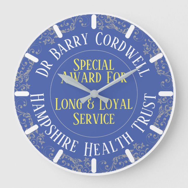 Grande Horloge Ronde Prix Doctor Loyal Service (Recto)
