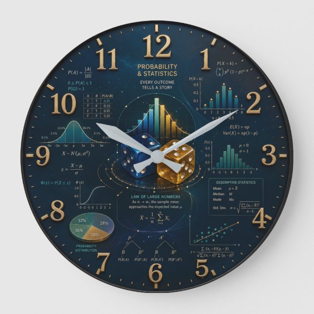 Grande Horloge Ronde Probability & Statistics  Mathematics  (Recto)